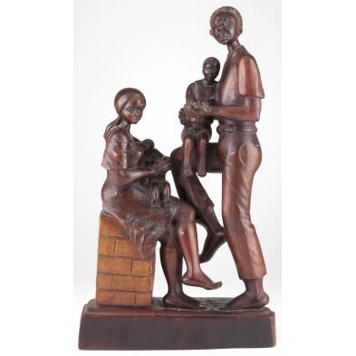 haitian-modernist-figural-wood-carving