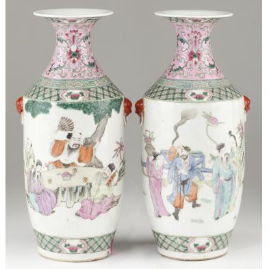 pair-of-chinese-qing-dynasty-famille-rose-vases