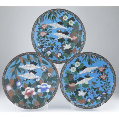 mirrored-pair-of-cloisonne-chargers
