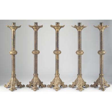 set-of-five-banquet-candlesticks