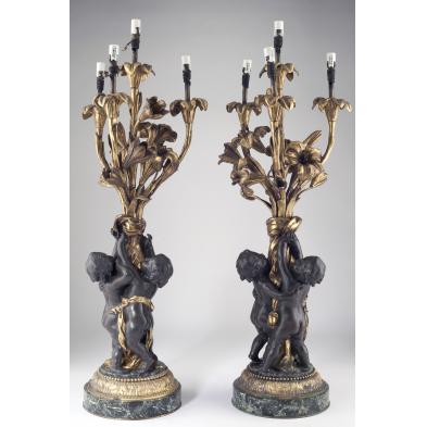 pair-of-gagneau-bronze-and-marble-candelabra