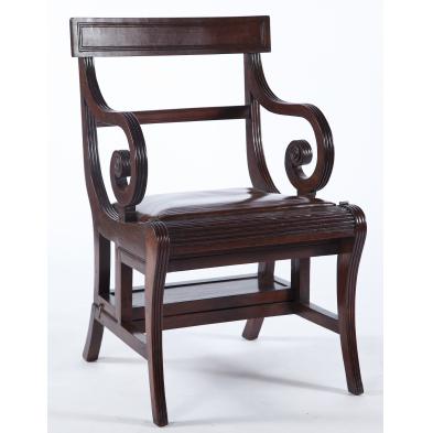 regency-mahogany-metamorphic-library-chair