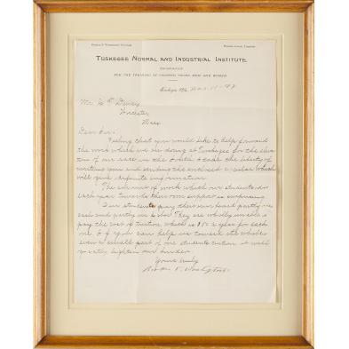 booker-t-washington-letter-signed