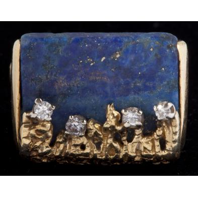 18kt-lapis-and-diamond-ring