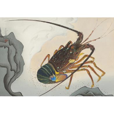 bakufu-onno-1888-1976-spiny-lobster