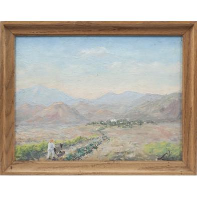 20th-century-western-school-painting-the-burro