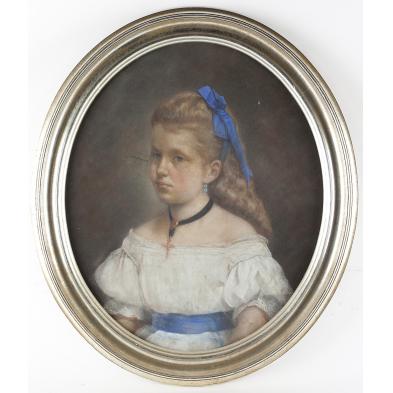pastel-portrait-of-a-young-girl-circa-1860