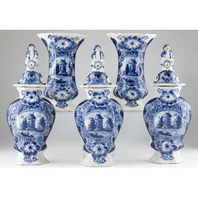 delft-garniture-five-piece-set