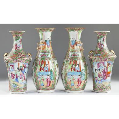 two-pairs-of-chinese-export-porcelain-vases