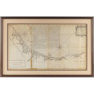 rare-hughes-map-of-the-southeastern-coast