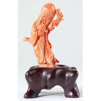 chinese-red-coral-god-of-longevity