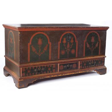 pennsylvania-paint-decorated-dower-chest-18th-c