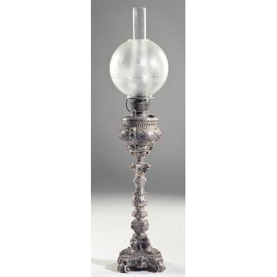 renaissance-revival-silverplate-fluid-lamp
