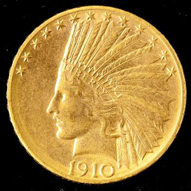 1910-d-indian-10-gold-coin