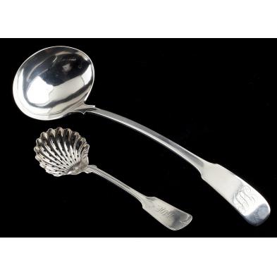 coin-silver-soup-ladle-sugar-sifter