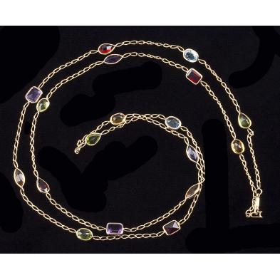 14kt-multi-gemstone-necklace