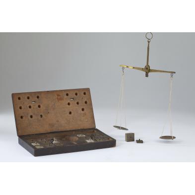 18th-century-continental-gold-coin-scale