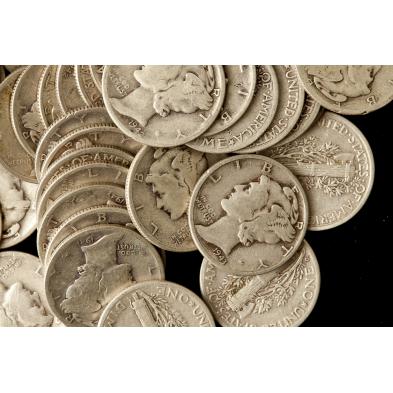 3-rolls-of-silver-dimes-1916-1964