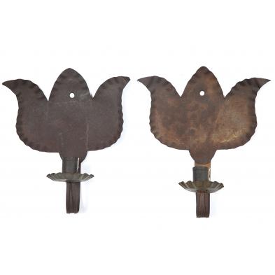 pair-of-tulip-form-wall-sconces
