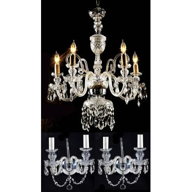 vintage-crystal-chandelier-wall-sconces