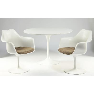 saarinen-tulip-table-and-pair-of-chairs