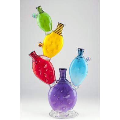 jody-fine-multi-colored-bottle-sculpture