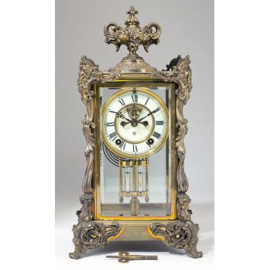 ansonia-crystal-regulator-clock-circa-1900