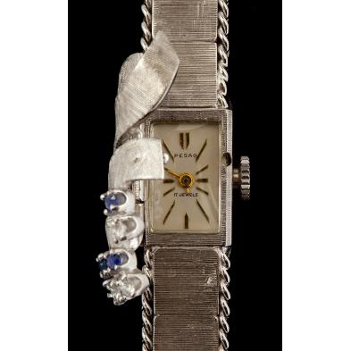 vintage-14ktgold-and-sapphire-bracelet-watch