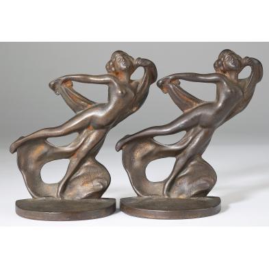 art-deco-hubley-bookends