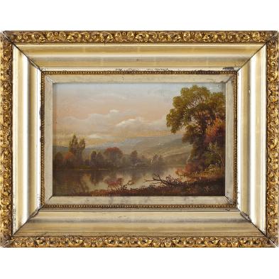 daniel-charles-grose-1838-1900-autumnal-lake