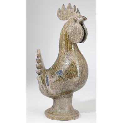 edwin-meaders-folk-pottery-rooster-1987
