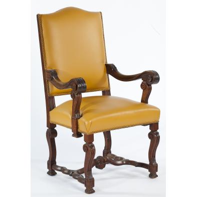 library-arm-chair-of-italian-influence