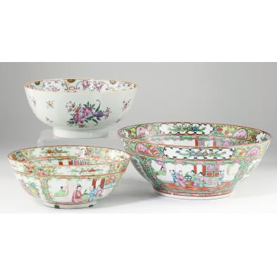 three-chinese-export-porcelain-punch-bowls