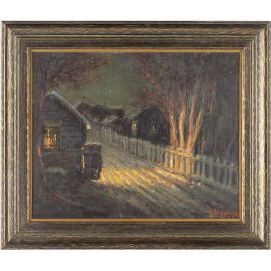 frank-glyndon-20th-c-snowy-evening