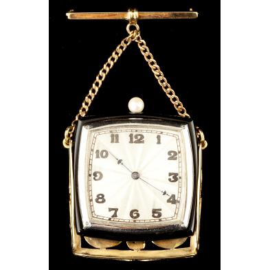 art-deco-pendulette-with-14kt-gold-case