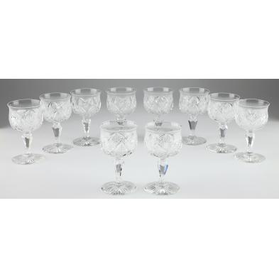 set-of-brilliant-period-cut-glass-wine-glasses