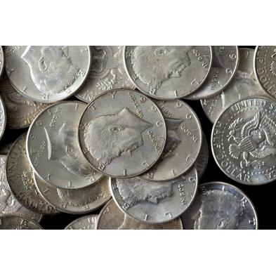 grouping-of-silver-kennedy-halves