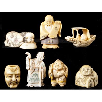 group-of-seven-japanese-figural-netsukes