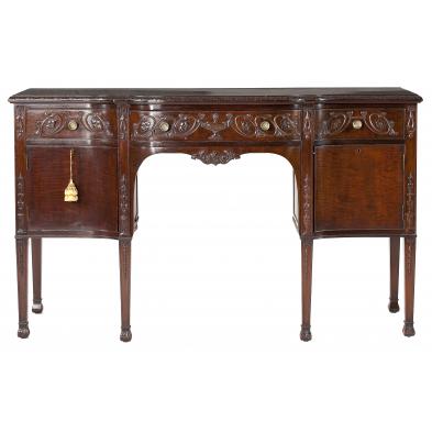 edwardian-carved-serpentine-sideboard