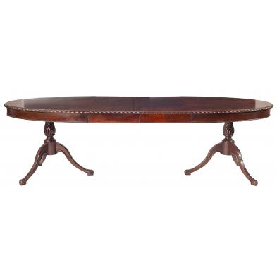 american-double-pedestal-dining-table