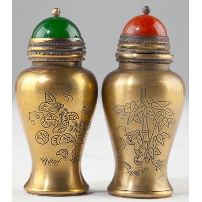 pair-of-chinese-brass-snuff-bottles