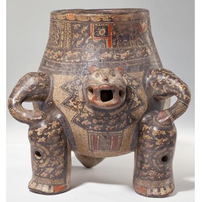 pre-columbian-jaguar-effigy-vessel