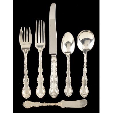 set-of-gorham-strasbourg-sterling-flatware