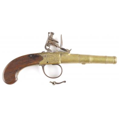 english-flintlock-brass-barrel-pocket-pistol