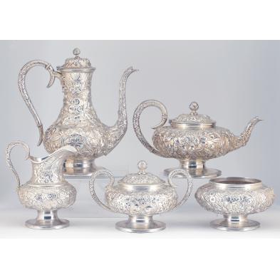 s-kirk-son-repousse-sterling-tea-coffee-set