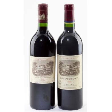 1986-lafite-rothschild-1997-carruades-de-lafite