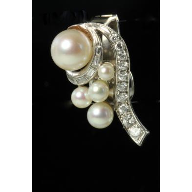 pearl-and-diamond-earclips