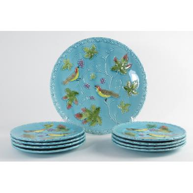 9-piece-majolica-cake-set