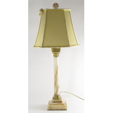 antique-alabaster-column-lamp