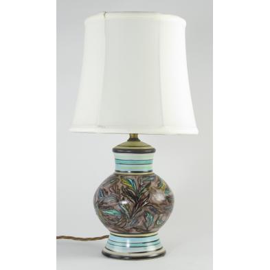 english-pottery-boudoir-lamp